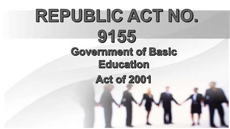 Republic Act No. 9155 .